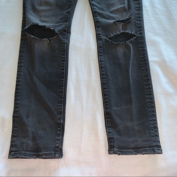 American Eagle Next Level Flex Distressed Jeans Black Size 29x30. - Picture 3 of 10